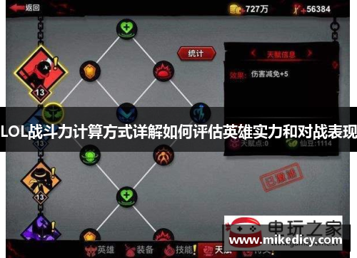 LOL战斗力计算方式详解如何评估英雄实力和对战表现 LOL战斗力计算方式详解如何评估英雄实力和对战表现